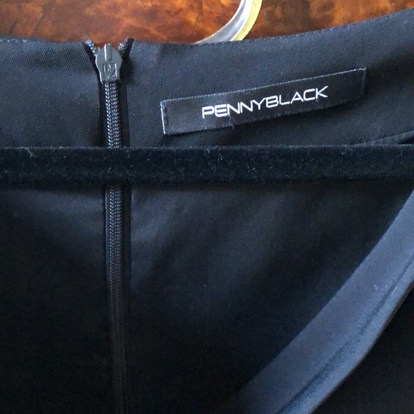 Basic black dress with front pockets. - Picture 3 of 5